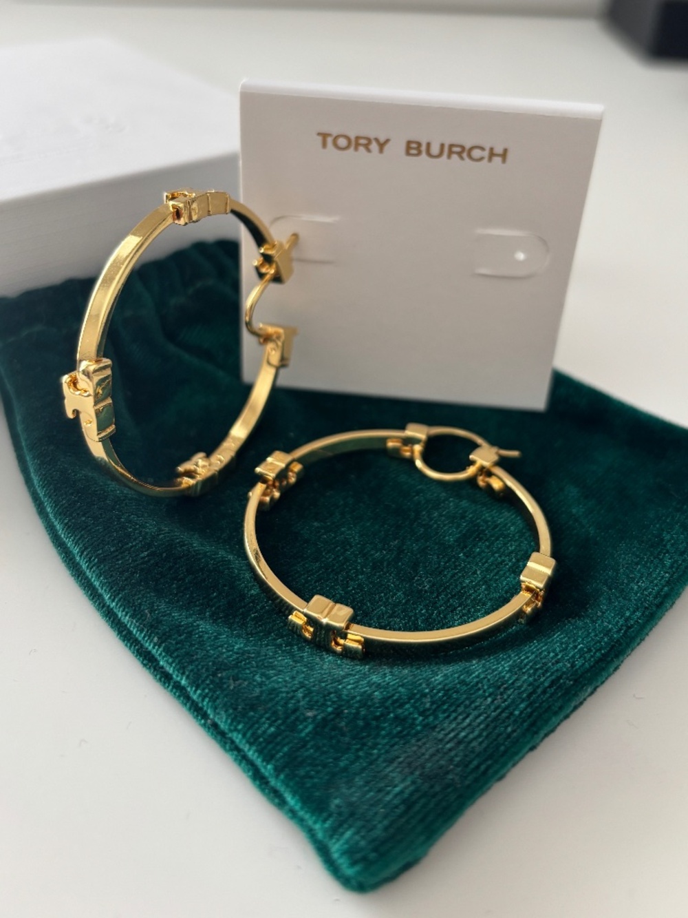 Tory Burch Hoop Earrings
